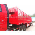 3 axles bulk cargo box semi trailers manufacturers in china